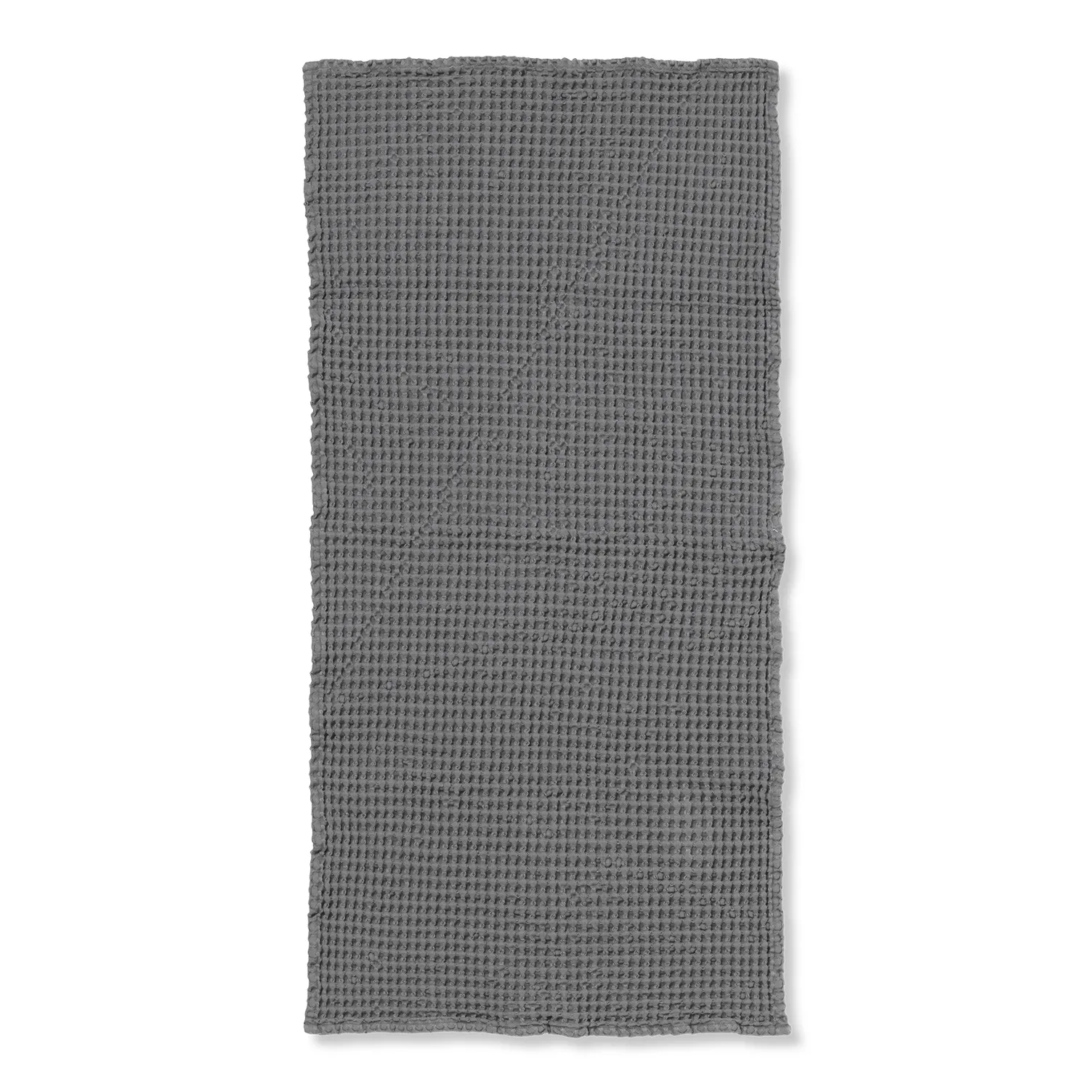 Asciugamano in cotone ecologico grigio, 50x100 cm Ferm Living