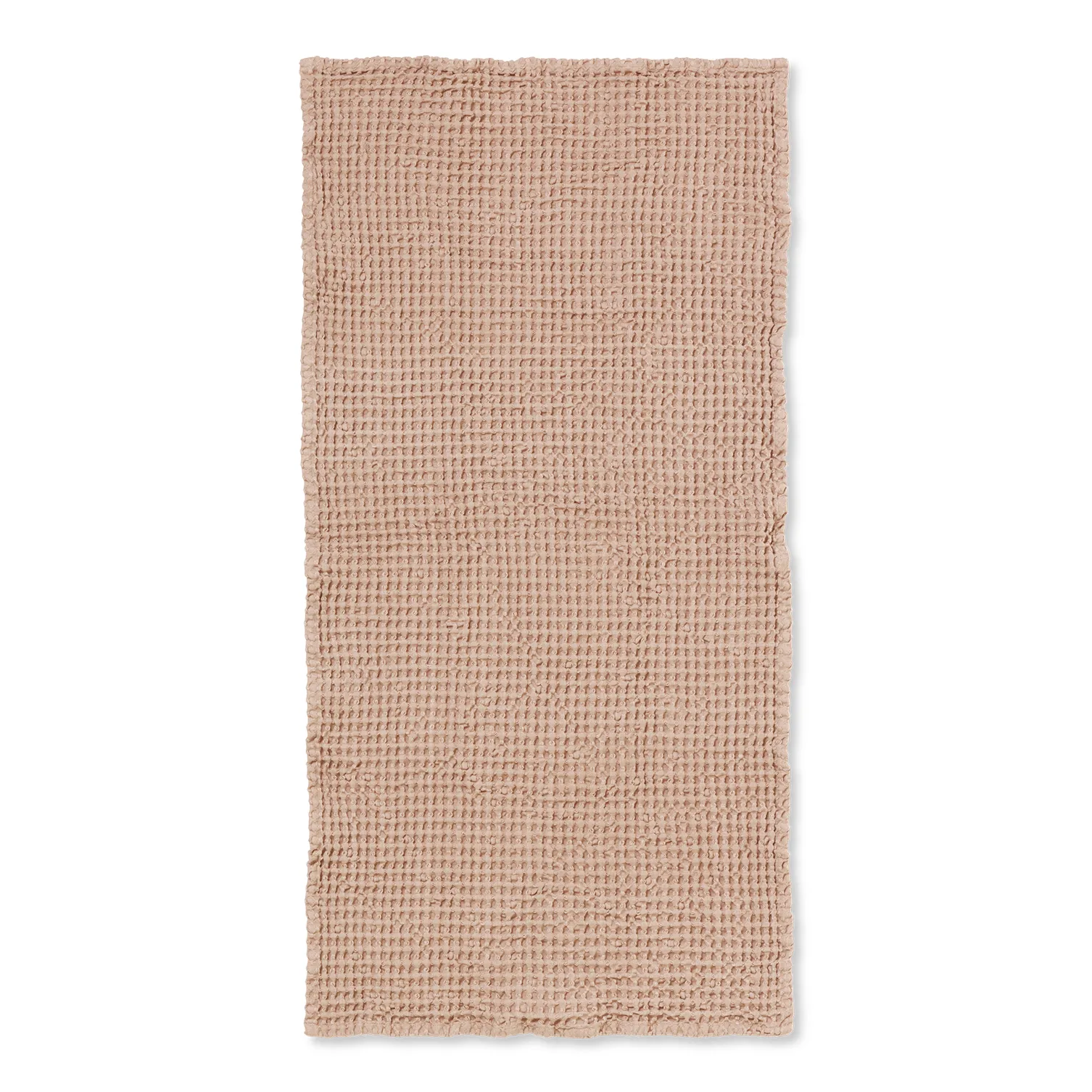 Asciugamano in cotone ecologico marrone chiaro, 50x100 cm Ferm Living