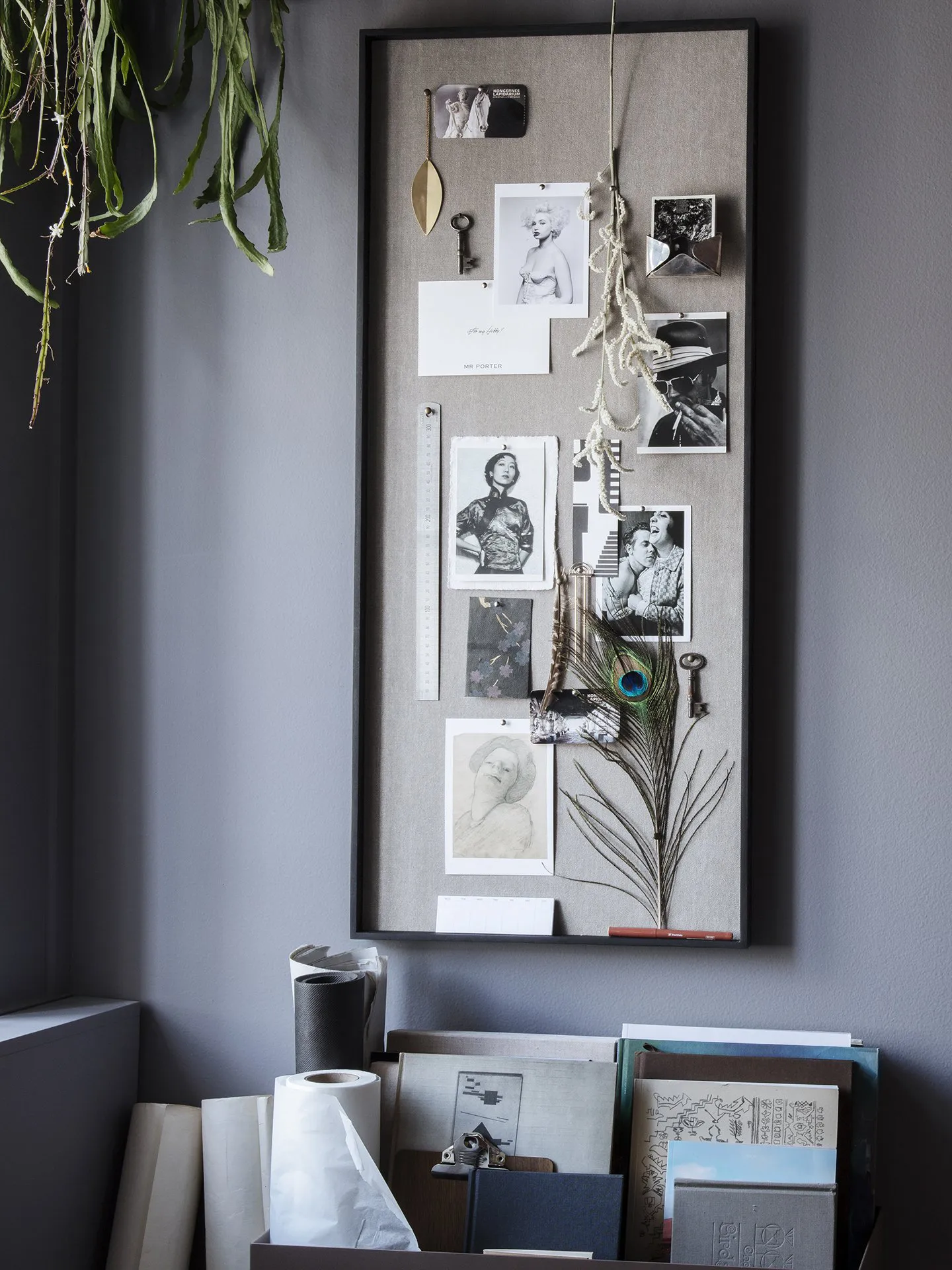 Bacheca Scenery 45x100 cm, Beige Ferm Living