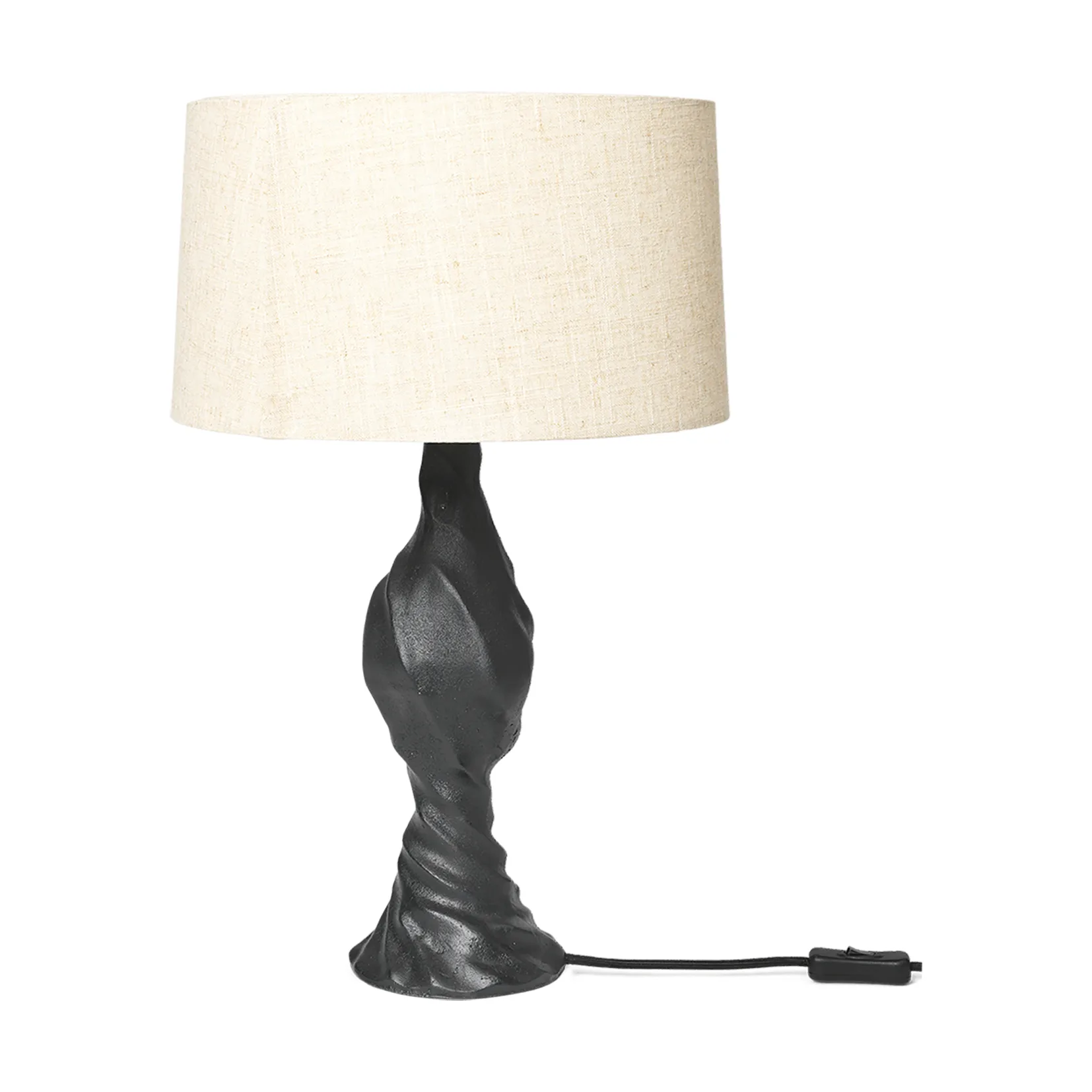 Base lampada Moltan 40 cm, Black Ferm Living