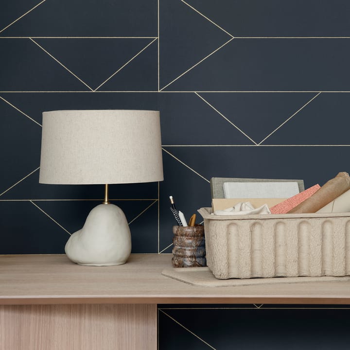 Base per lampada Hebe piccola, Bianco sporco opaco Ferm Living