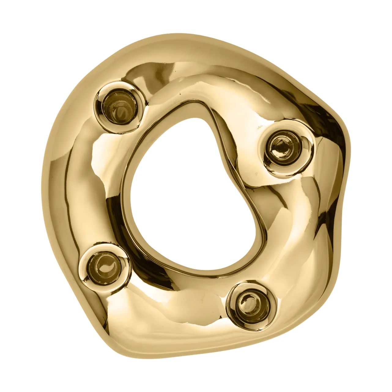 Bellure Ring candelabro, Finitura ottone Ferm Living