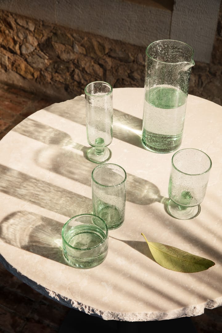 Bicchiere alto per acqua Oli 22 cl - Trasparente riciclato - ferm LIVING