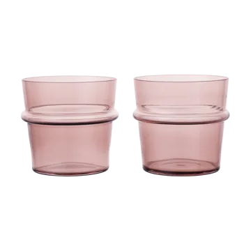 Bicchiere Boya basso 30 cl confezione da 2 - Mauve - Ferm Living