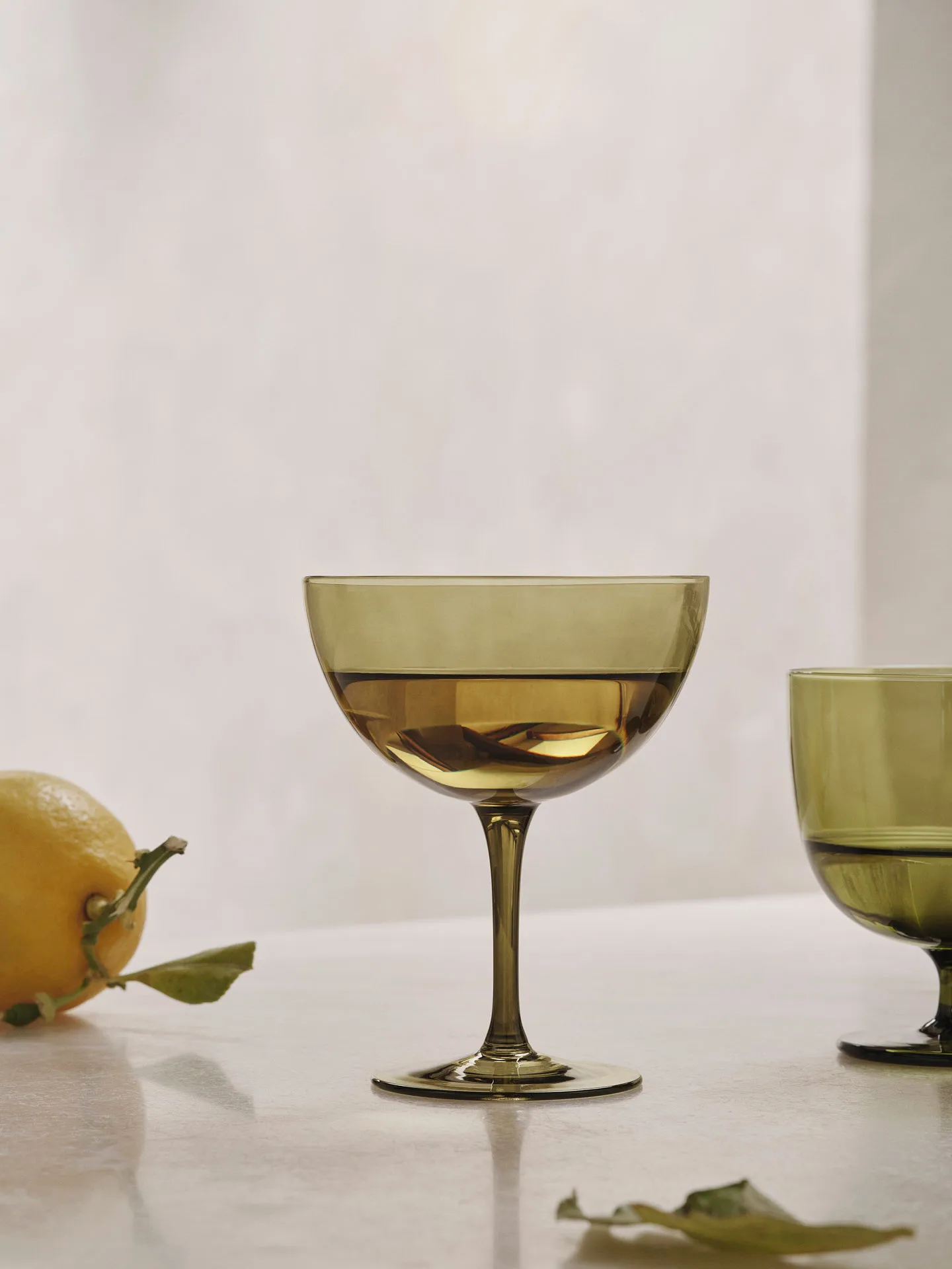 Bicchiere da cocktail Host 24 cl confezione da 2, Moss green Ferm Living