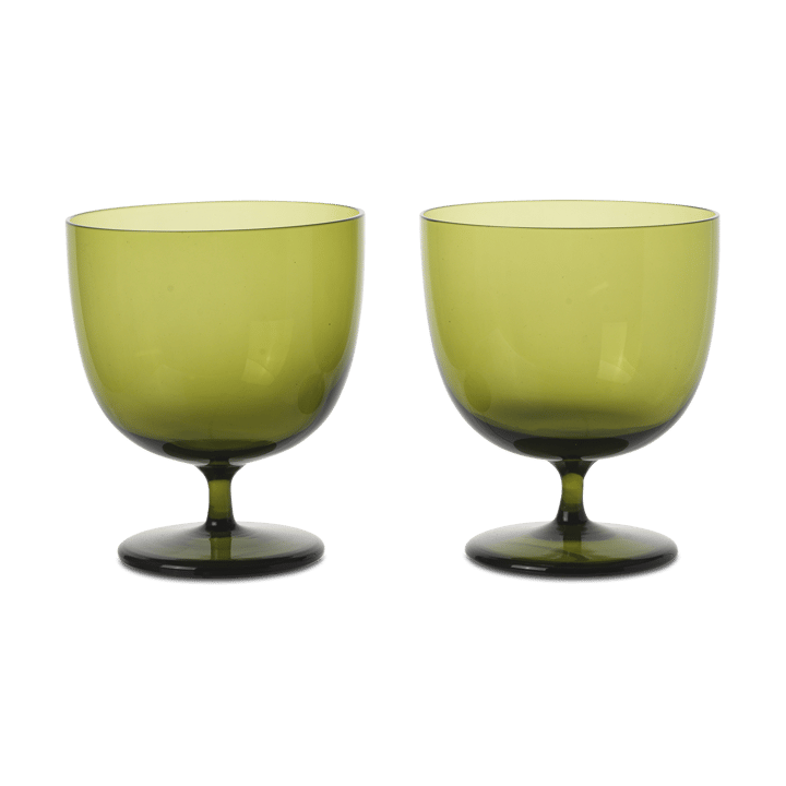 Bicchiere Host 20 cl, confezione da 2 - Verde muschio - ferm LIVING