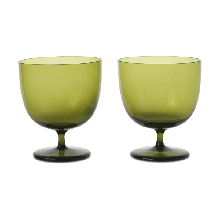 Bicchiere Host 20 cl, confezione da 2 - Verde muschio - Ferm LIVING