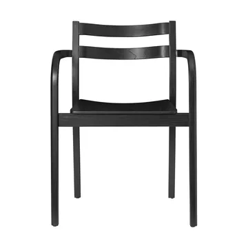 Boda poltrona con braccioli - Black - Ferm Living