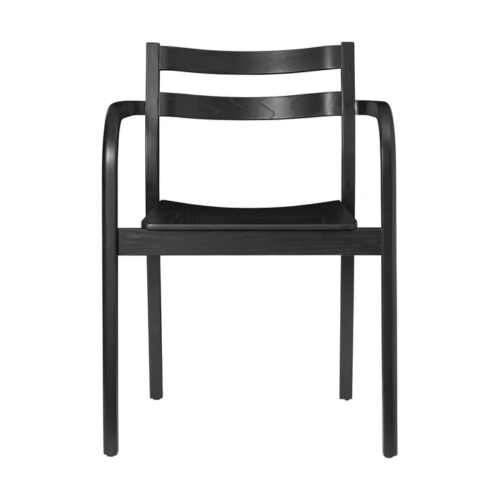 Boda poltrona con braccioli - Black - Ferm Living