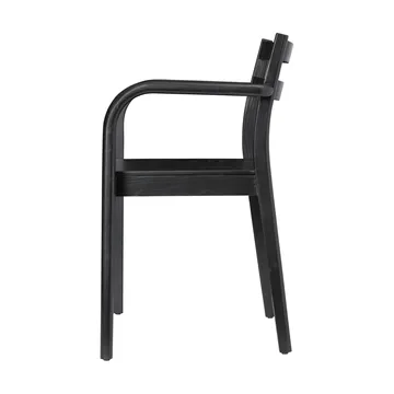 Boda poltrona con braccioli - Black - Ferm Living