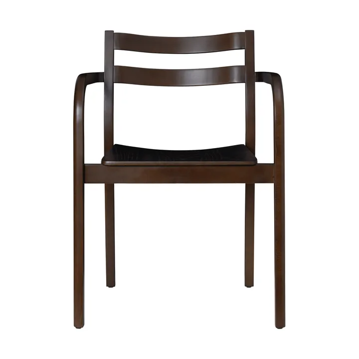 Boda poltrona con braccioli - Faggio tinto scuro - Ferm Living