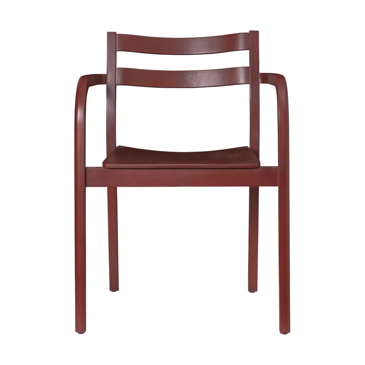 Boda poltrona con braccioli - Rosso marrone - Ferm Living