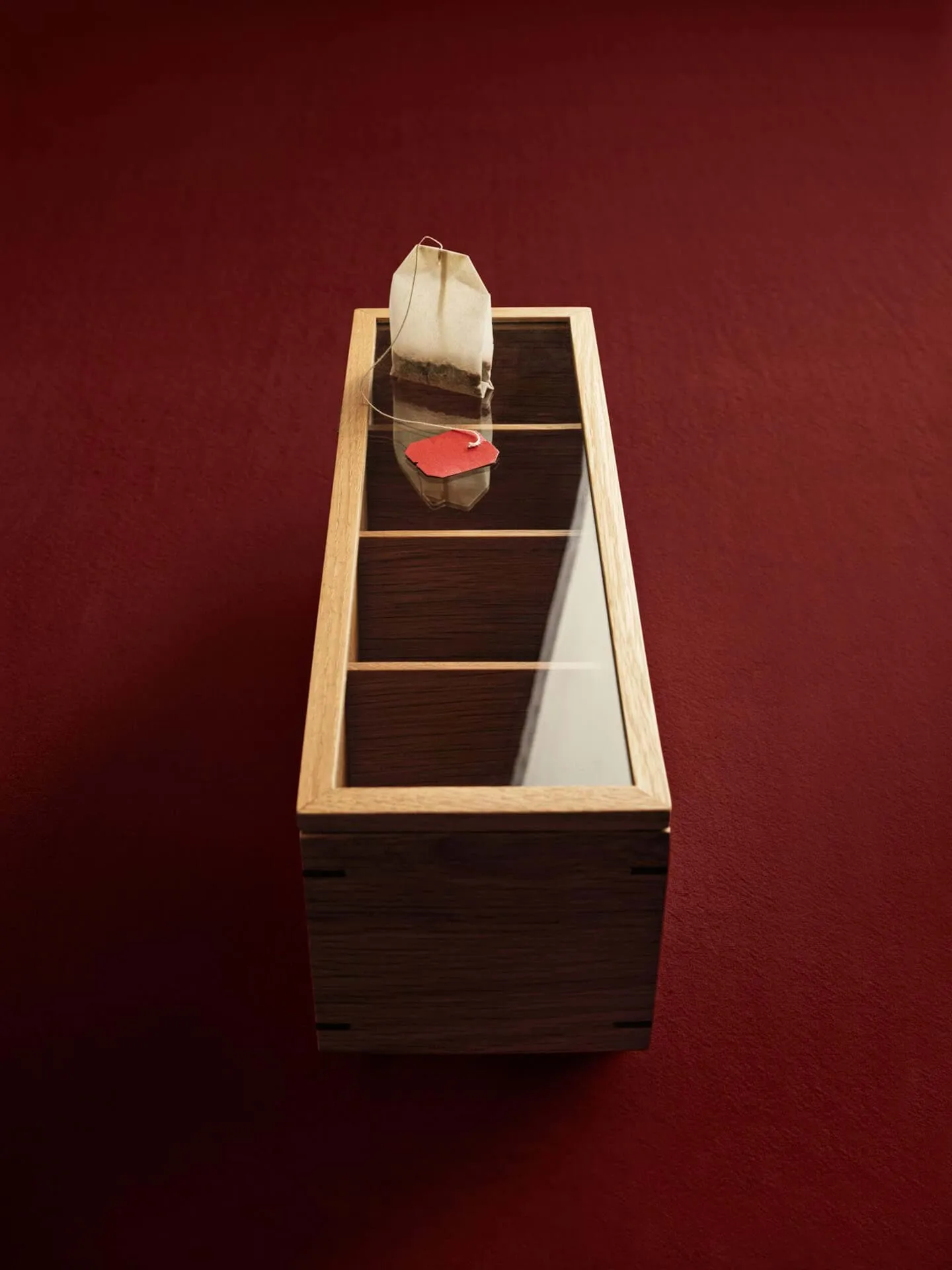 Bon scatola del tè, Rovere Ferm Living
