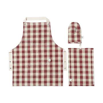 Bothy set da cucina per bambini - 3 pezzi, cinnamon-grey-green - Ferm Living