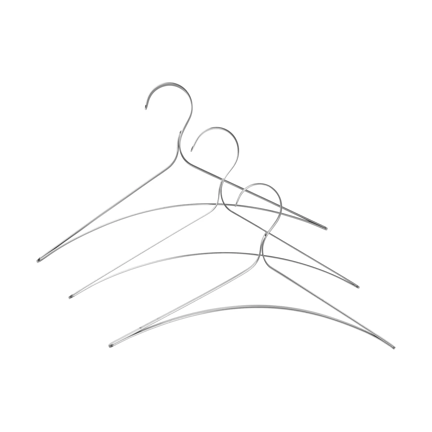 Bowline appendiabiti, Confezione da 3, in acciaio inox Ferm Living