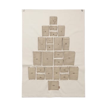 Calendario dell'Avvento Pine - Maxi, 90x125 cm - Ferm Living