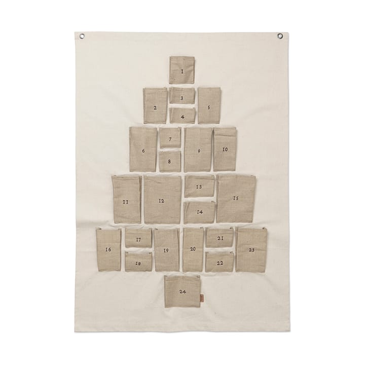 Calendario dell'Avvento Pine - Maxi, 90x125 cm - ferm LIVING