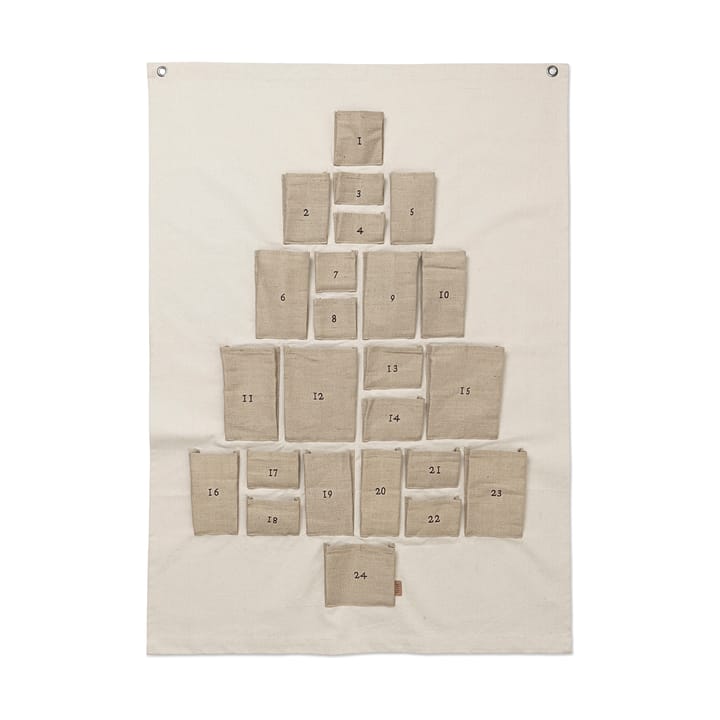 Calendario dell'Avvento Pine - Maxi, 90x125 cm - Ferm LIVING