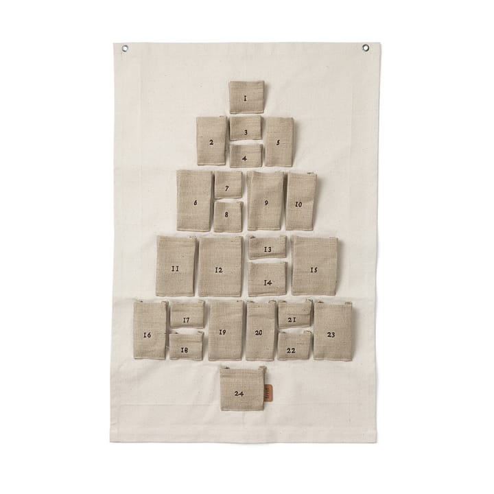 Calendario dell'Avvento Pine - Mini, 50x69 cm - Ferm Living