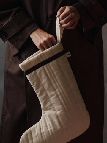 Calza di Natale trapuntata Vari - Cotone-naturale - Ferm Living