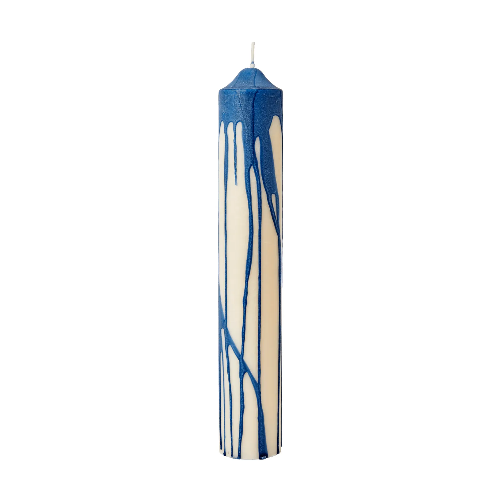 Candela a blocco Dryp, Deep Blue, 30 cm Ferm Living