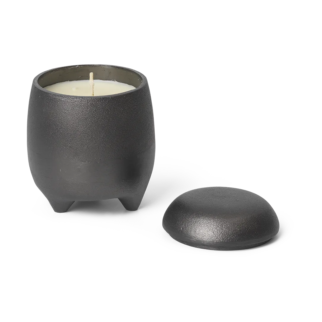 Candela nel barattolo Evoke, Alluminio annerito Ferm Living