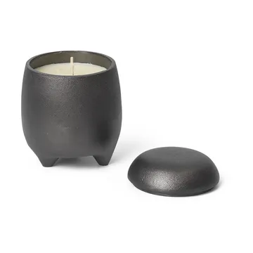 Candela nel barattolo Evoke - Alluminio annerito - Ferm Living