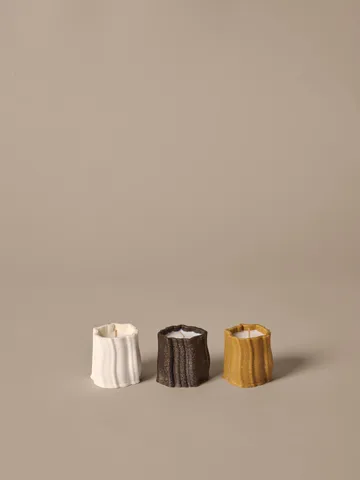 Candela profumata Rylith 13h 3 pezzi - Fichi, citronella, camomilla - Ferm Living