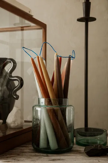Candele fatte a mano Dipped 30 cm confezione da 2 - Blush - Ferm Living