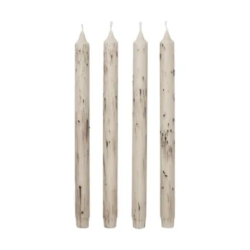 Candele Mura, confezione da 4 - Beige chiaro - Ferm Living
