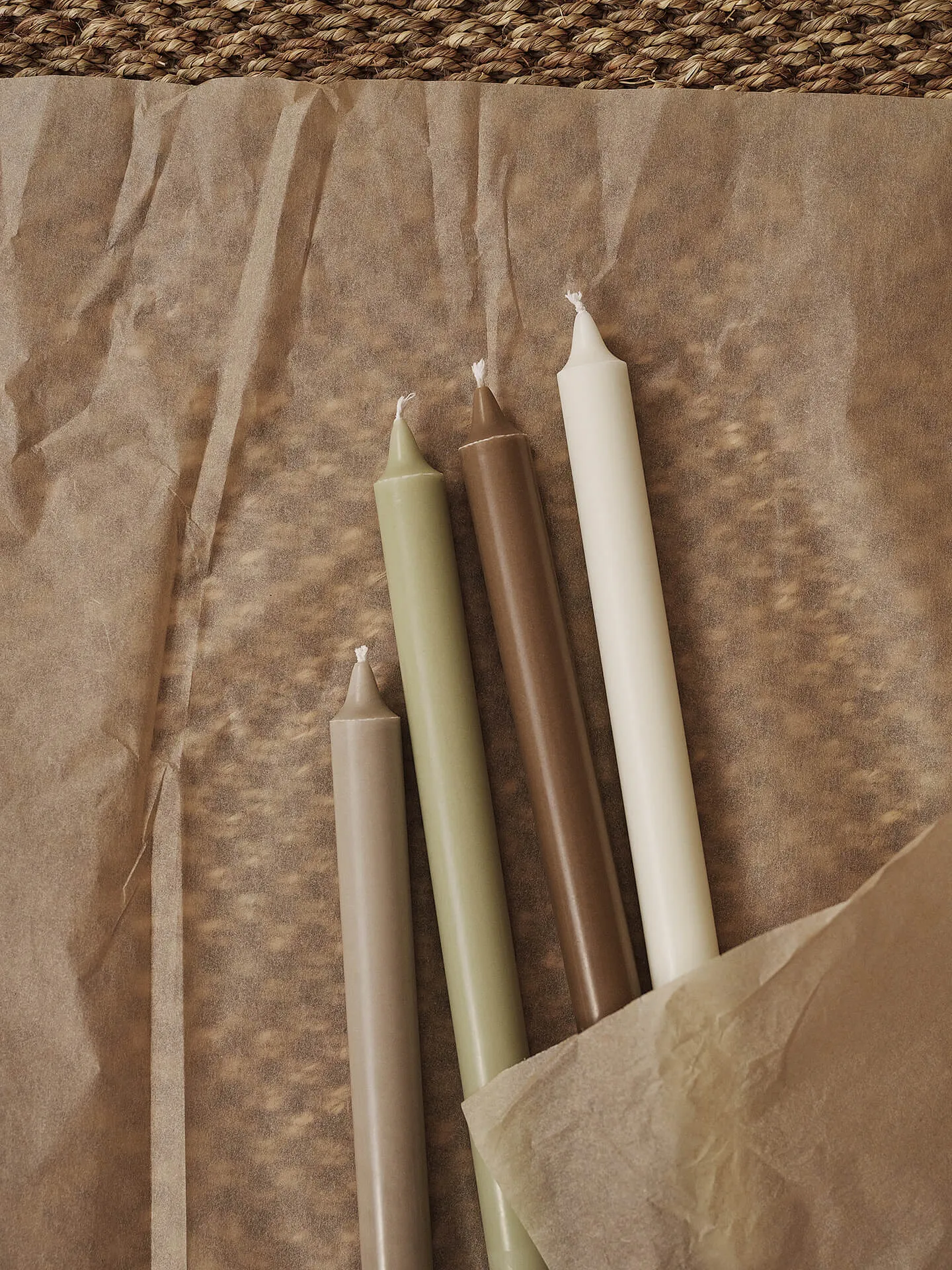 Candele Pure, confezione da 4, Botanic blend Ferm Living