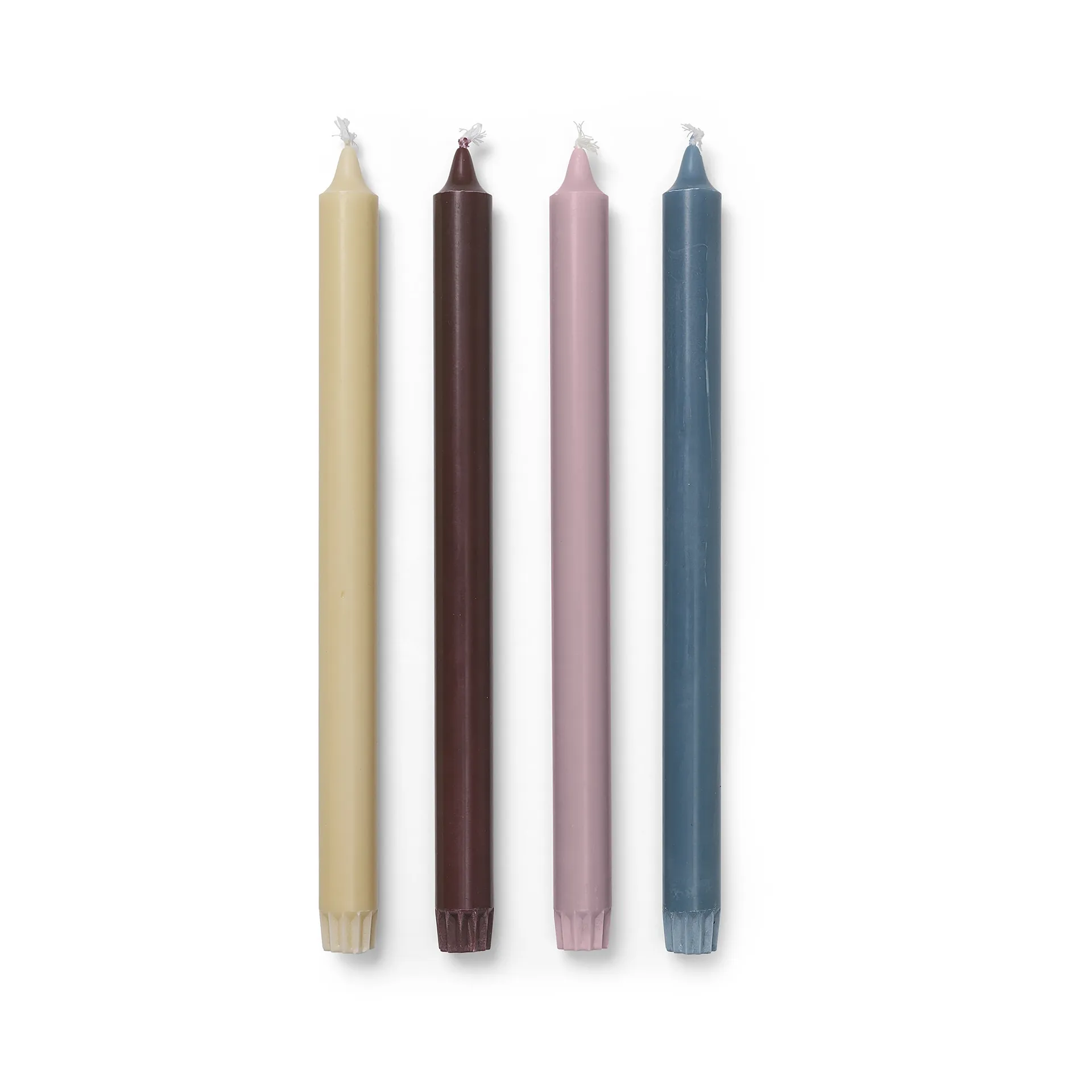 Candele Pure, confezione da 4, Miscela Fantasiosa Ferm Living