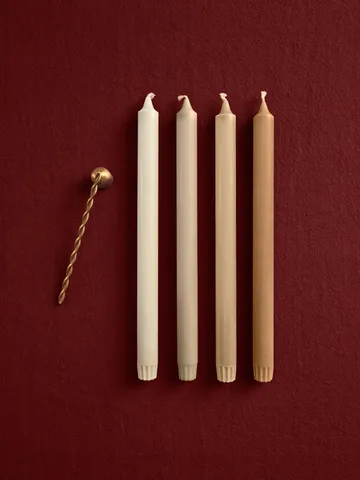 Candele Pure, confezione da 4 - Sfumato - Ferm Living