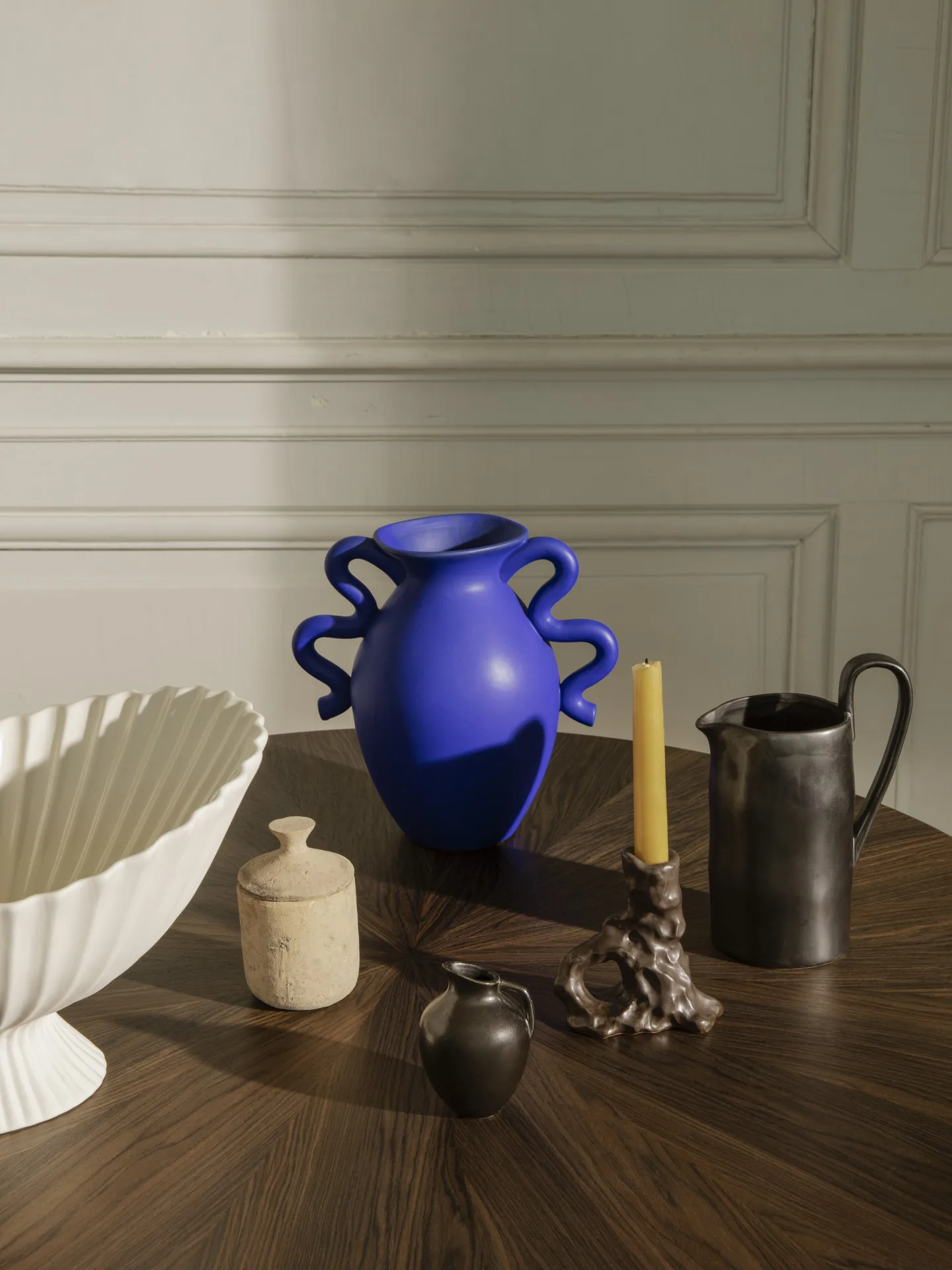 Candeliere Dito, Dark brown Ferm Living