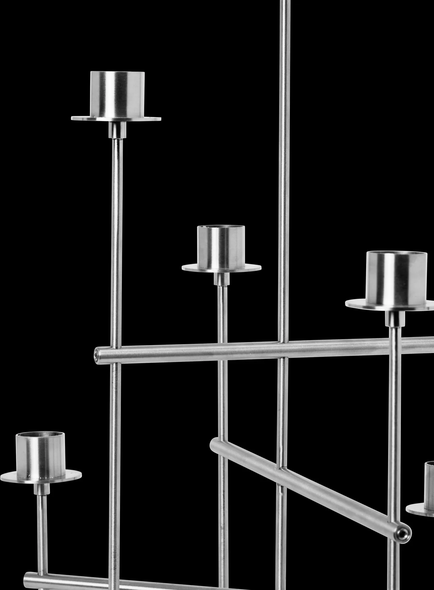 Candeliere Elysia, Brushed stainless steel Ferm Living