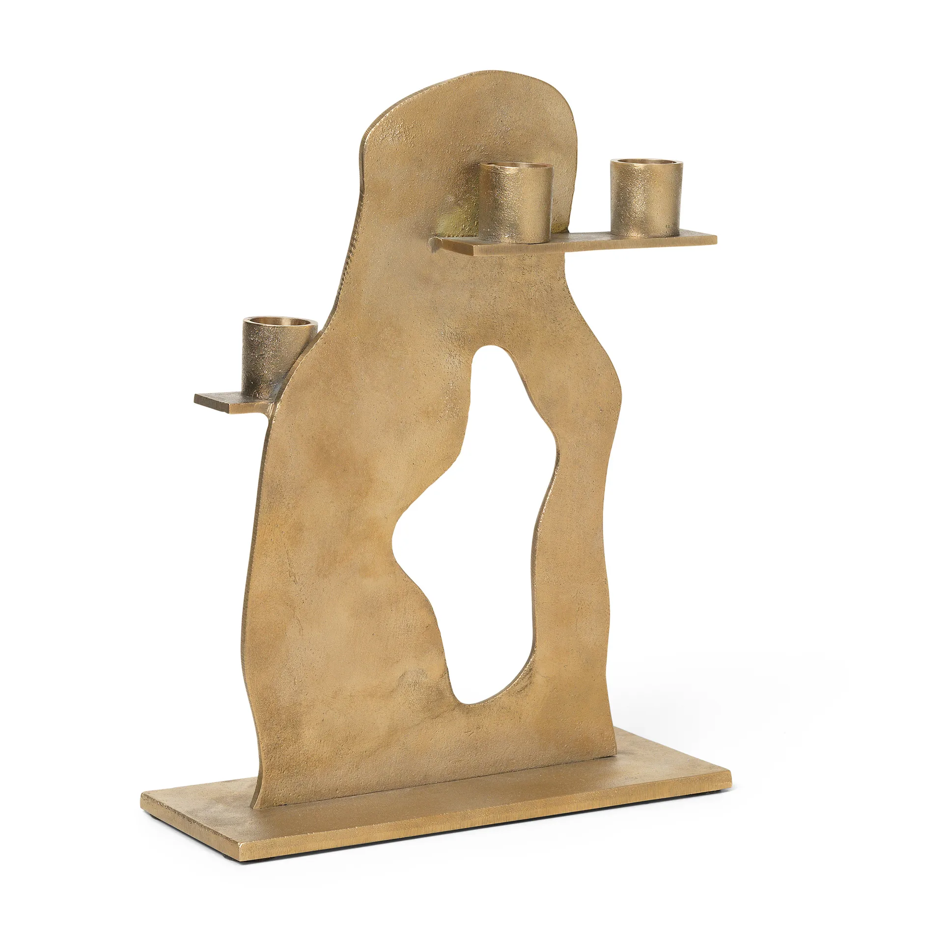 Candeliere Erode 21x27x4 cm, Brass Ferm Living