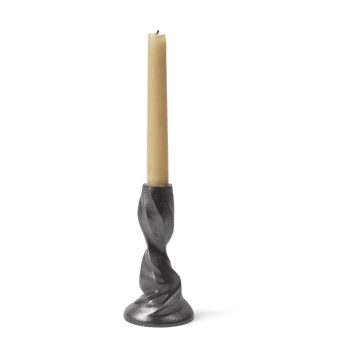 Candeliere  Gale 13 cm - Blackened Aluminium - ferm LIVING