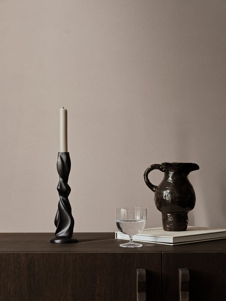 Candeliere  Gale 25 cm - Blackened Aluminium - ferm LIVING