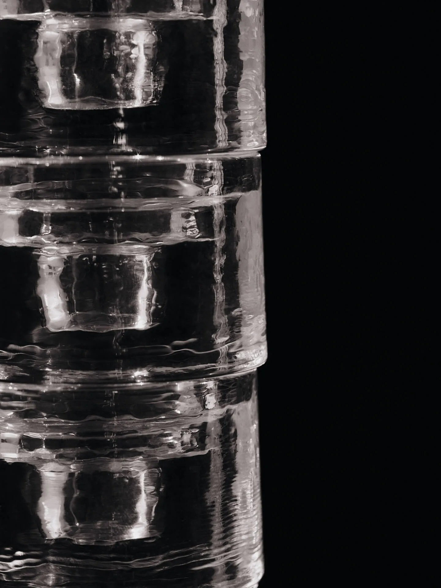 Candeliere Gradia rotondo Ø8 cm, Clear Ferm Living