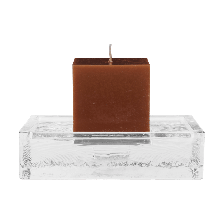 Candeliere Gradia square 16x16 cm, Clear Ferm Living
