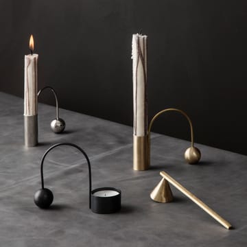 Candelieri cromati Balance - candela - ferm LIVING
