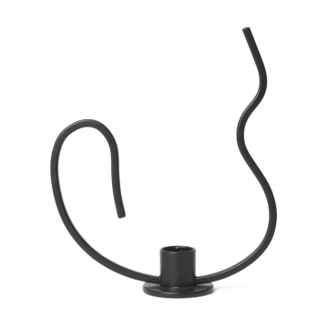Candelieri Valse low - Nero - Ferm Living