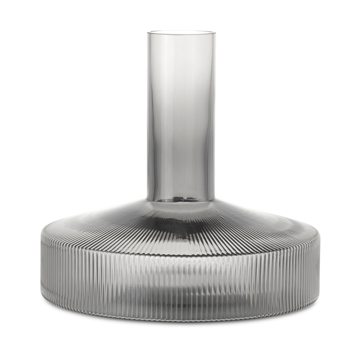 Caraffa da vino Ripple - Grigio affumicato - Ferm LIVING