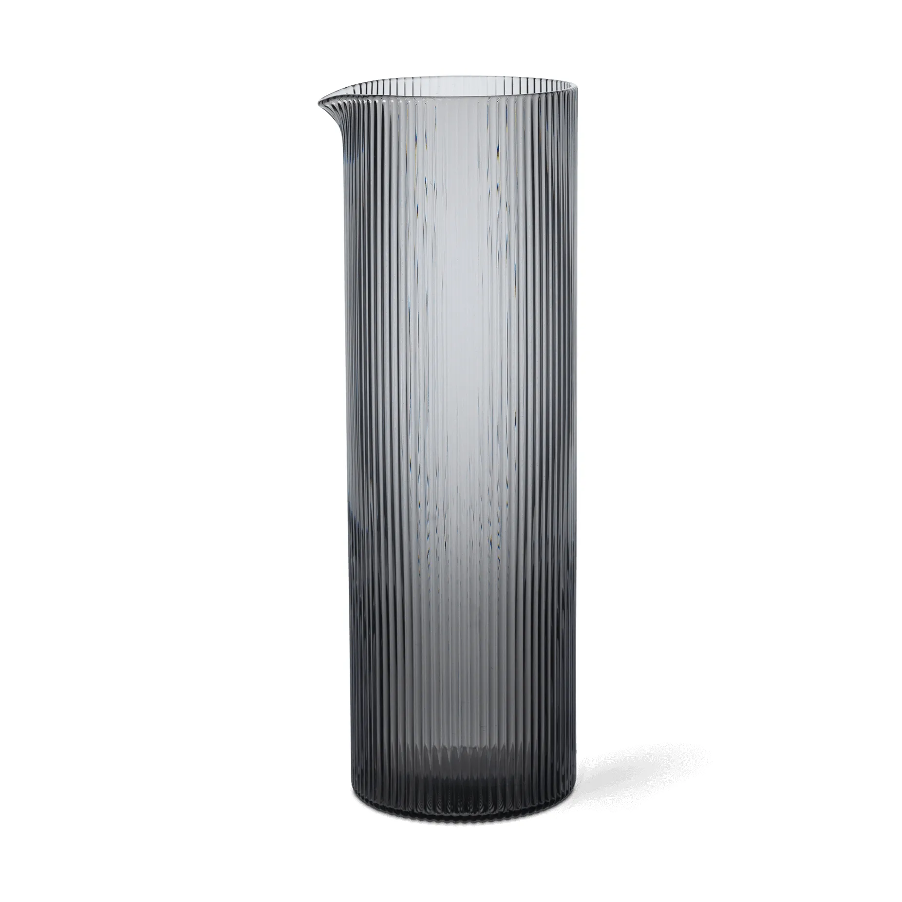 Caraffa Ripple 1,12 L, Smoked grey Ferm Living