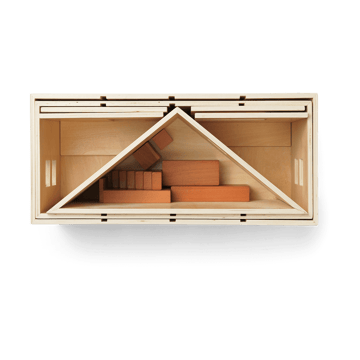 Casa delle bambole pieghevole Toro - Natural - Ferm Living