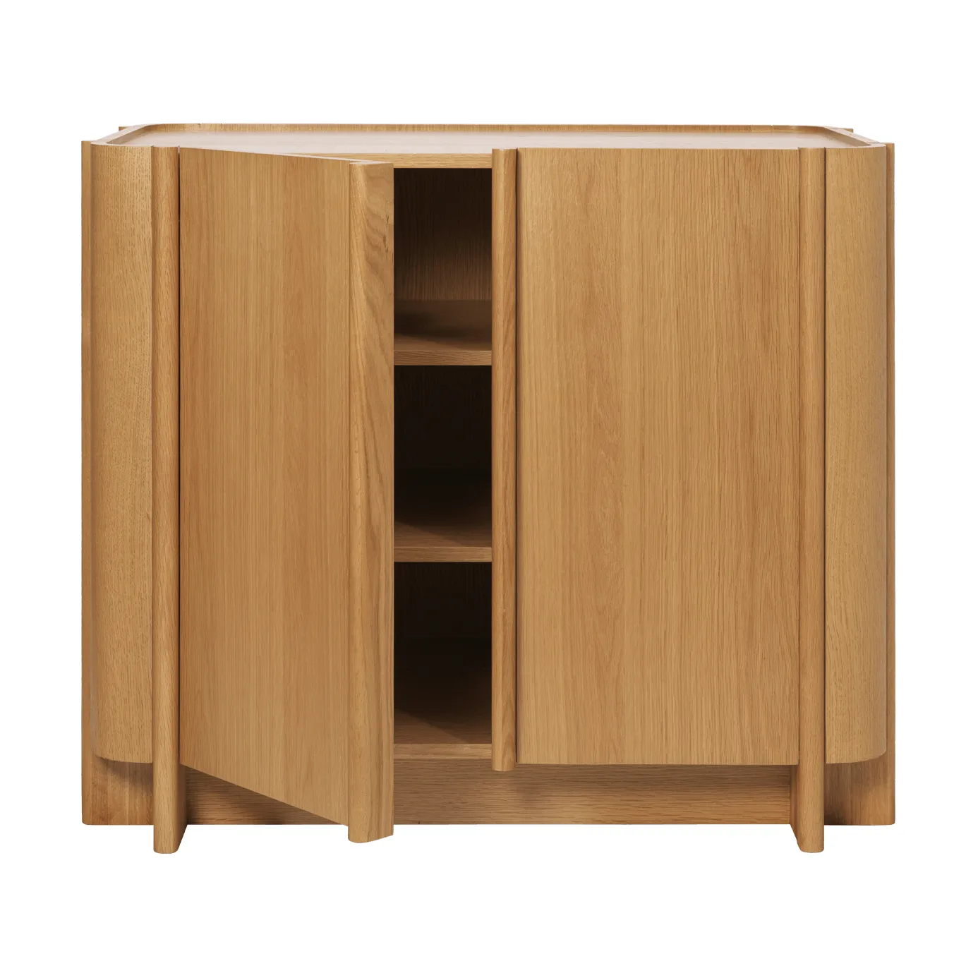Cassettiera Tilu, Natural oak, 103x58x90 cm Ferm Living
