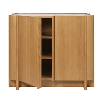 Cassettiera Tilu - Natural oak, 103x58x90 cm - Ferm Living