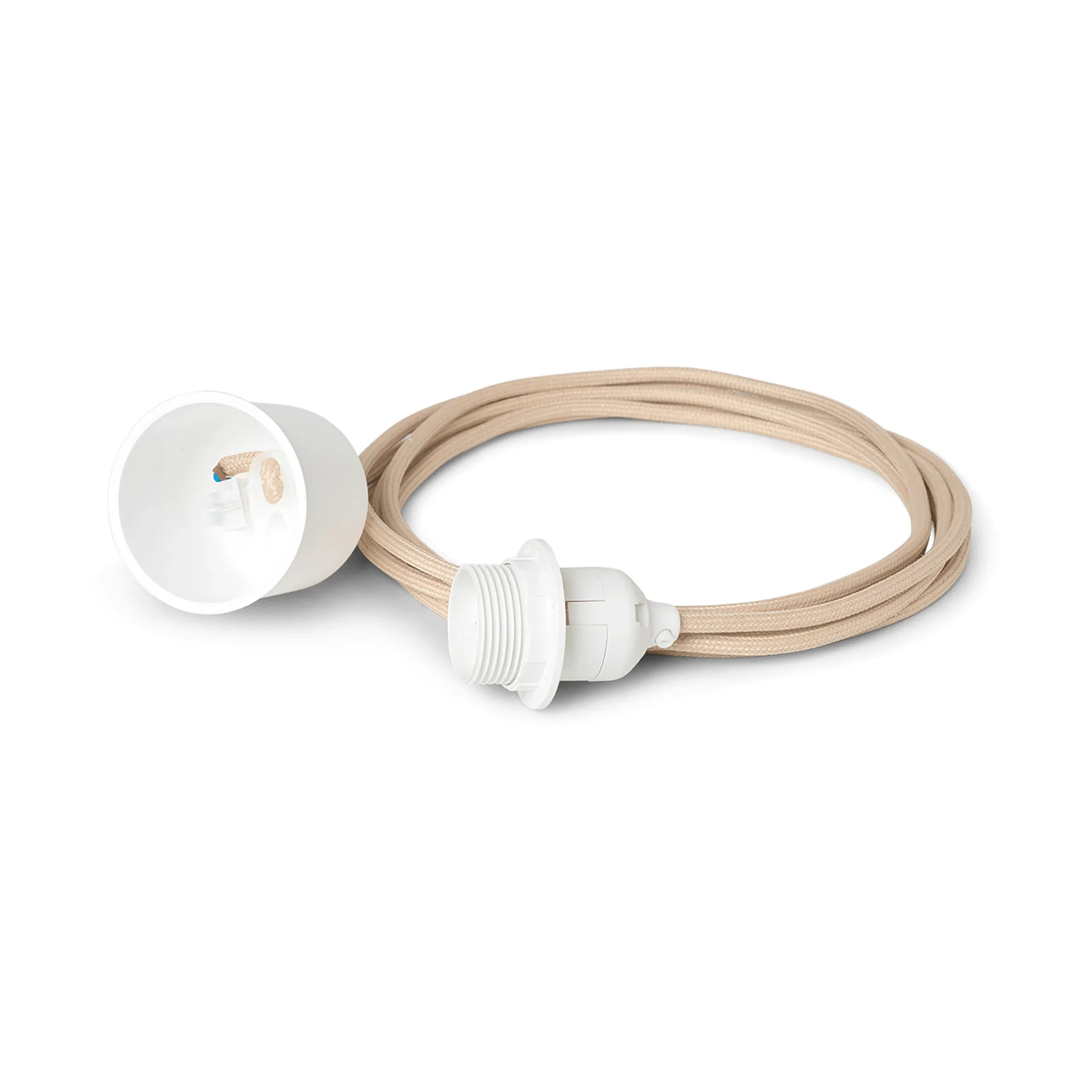 Cavo per lampada Ferm Living textil 2 m, Sabbia Ferm Living