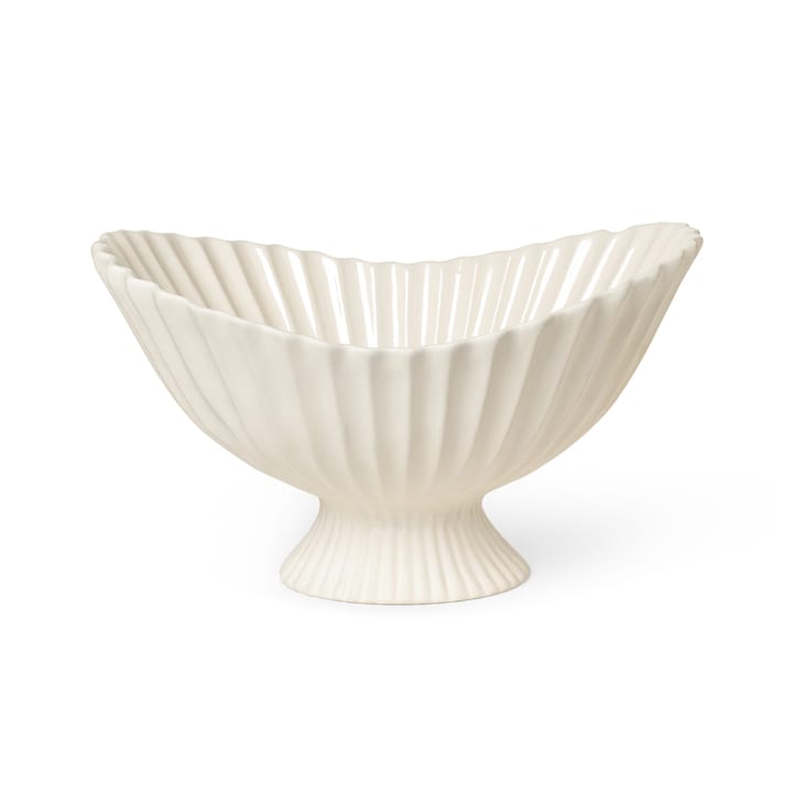 Centrotavola Fountain 25x37 cm - Bianco sporco - ferm LIVING