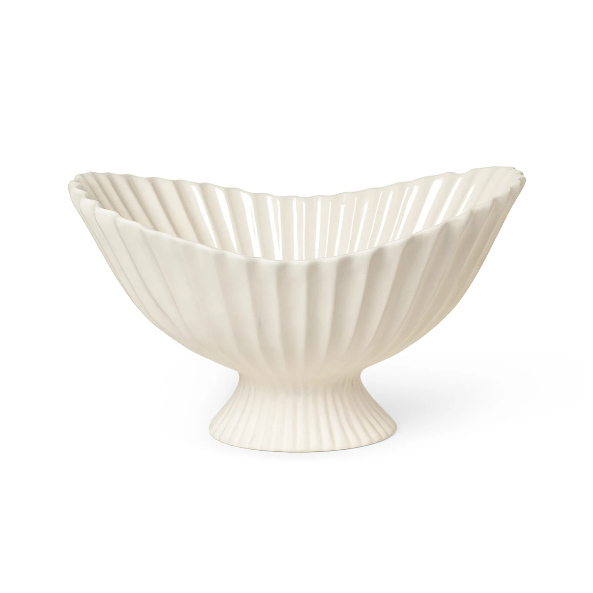 Centrotavola Fountain 41x30,5x24 cm, Bianco sporco Ferm Living